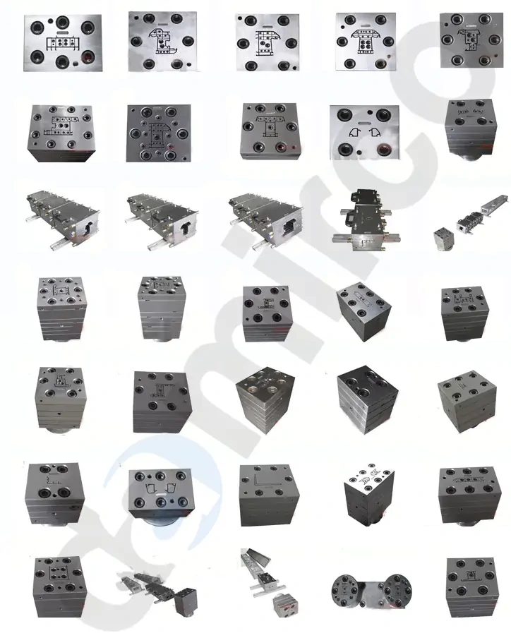 انواع قلاب پروفیل یو پی وی سی upvc