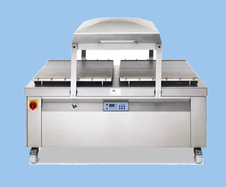 دستگاه وکیوم بسته بندی کابینی دو محفظه