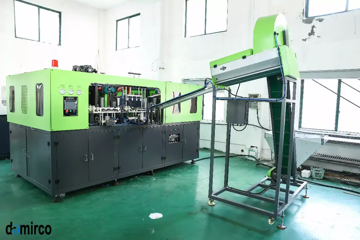 دستگاه بادکن پت تمام اتوماتیک سبز