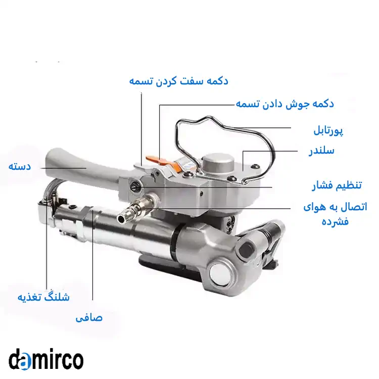 توضیحات دستگاه تسمه کش بادی