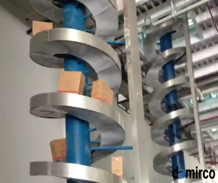 دستگاه نوار نقاله مارپیچ