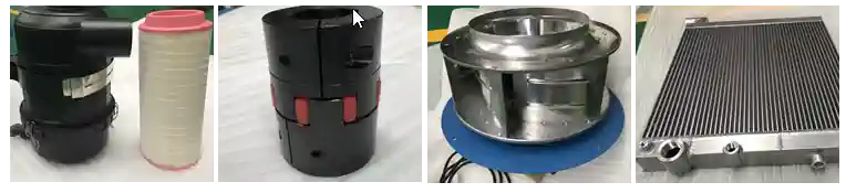 قطعات کمپرسور اسکرو بدون روغن